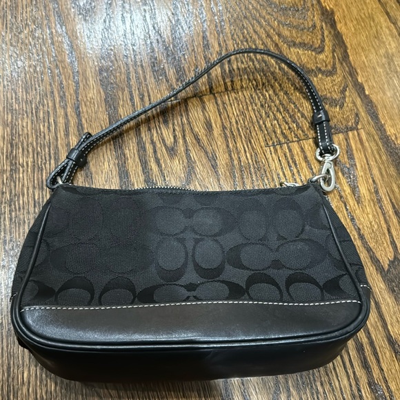 Y2K COACH Black Shoulder Bag